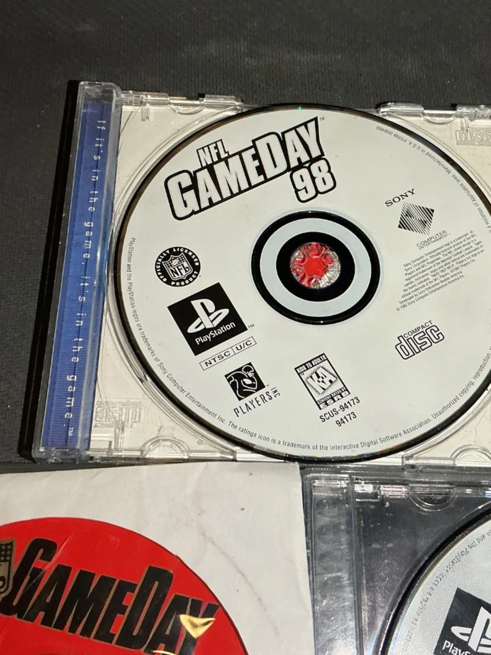 NFL Gameday NFL Gameday 98 & MLB 2000 for Sony PlayStation one PS1